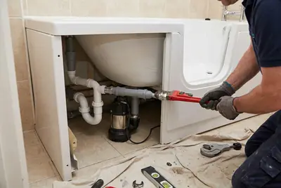Water lines and the fast drain